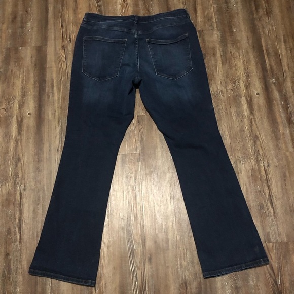 DL1961 Briget Boot Jeans Women's 18W Mid Rise Instasculpt Bootcut Curvy in Peak - Picture 5 of 6